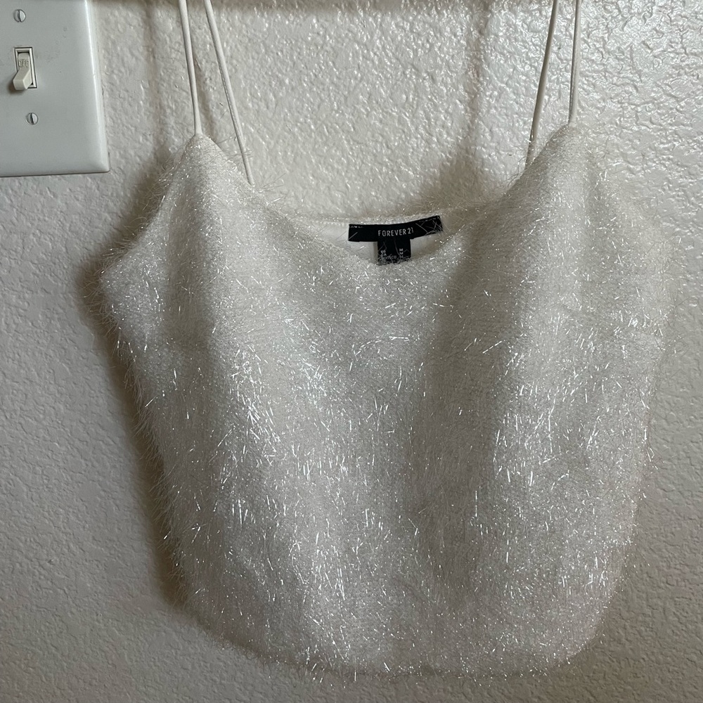 Forever 21 fuzzy top